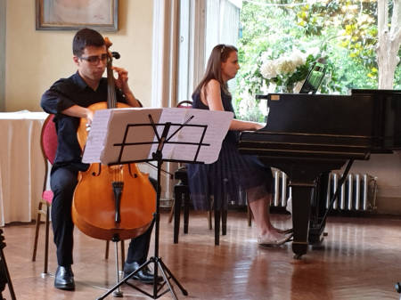 IRINA KRAVCHENKO (pianoforte) e LUCA STAZZONE (violoncello) in concerto