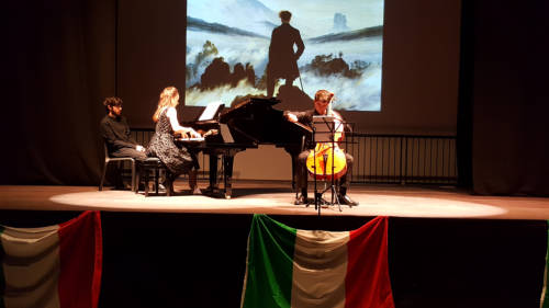 Alexandra Ioana Ducariu al pianoforte - Michele Mazzona al violoncello