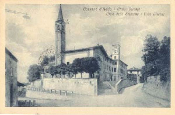 Cassano d'Adda - Chiesa Dionigi - Viale della Stazione - Villa Maroni